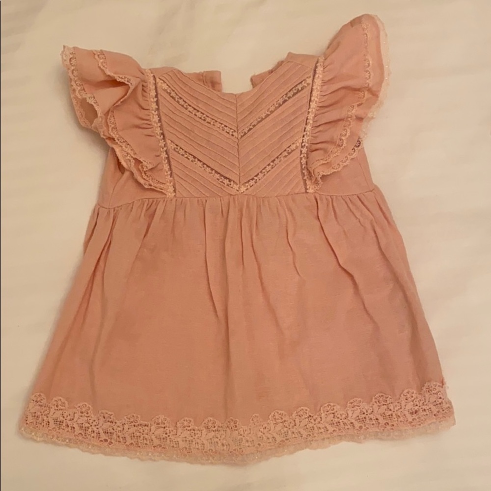 Zara pink baby girl dress
